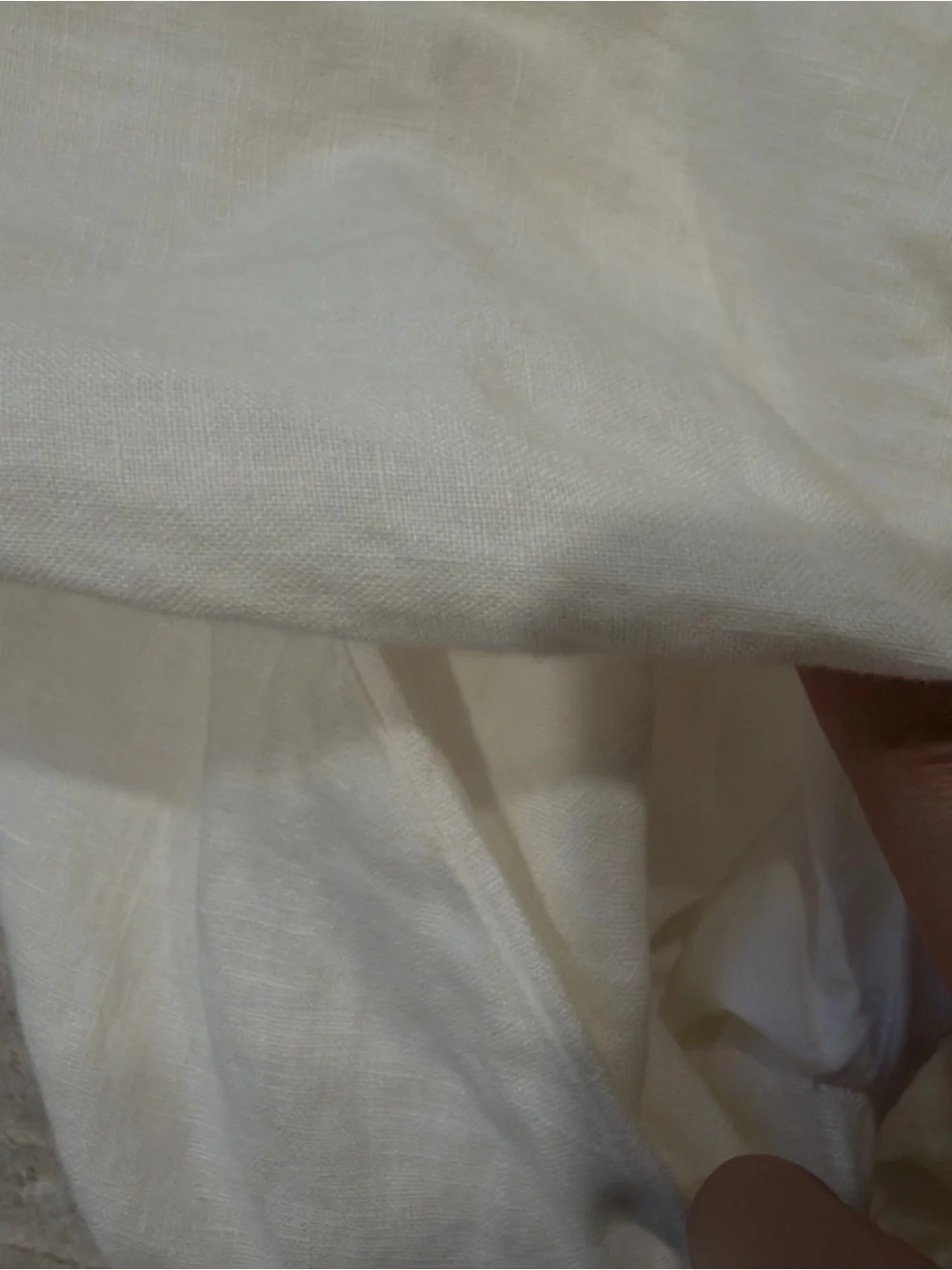 Banana Republic White Cotton Flowy Dress